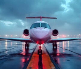AI-generated small plane art - private jets, business jets, turboprops, vintage propliners. Photorealistic UHD aviation wallpapers by Art by Innovation.