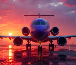 AI-generated small plane art - private jets, business jets, turboprops, vintage propliners. Photorealistic UHD aviation wallpapers by Art by Innovation.