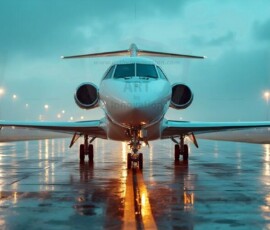 AI-generated small plane art - private jets, business jets, turboprops, vintage propliners. Photorealistic UHD aviation wallpapers by Art by Innovation.