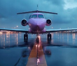 AI-generated small plane art - private jets, business jets, turboprops, vintage propliners. Photorealistic UHD aviation wallpapers by Art by Innovation.