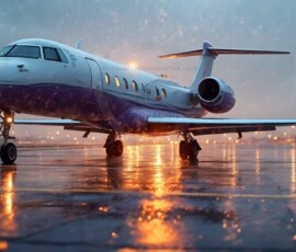 AI-generated small plane art - private jets, business jets, turboprops, vintage propliners. Photorealistic UHD aviation wallpapers by Art by Innovation.