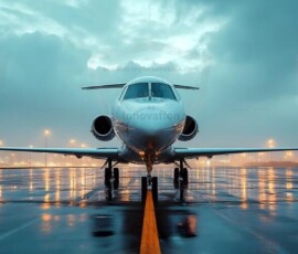 AI-generated small plane art - private jets, business jets, turboprops, vintage propliners. Photorealistic UHD aviation wallpapers by Art by Innovation.