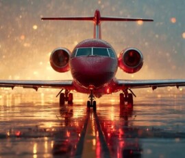 AI-generated small plane art - private jets, business jets, turboprops, vintage propliners. Photorealistic UHD aviation wallpapers by Art by Innovation.