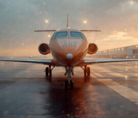 AI-generated small plane art - private jets, business jets, turboprops, vintage propliners. Photorealistic UHD aviation wallpapers by Art by Innovation.