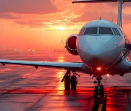 AI-generated small plane art - private jets, business jets, turboprops, vintage propliners. Photorealistic UHD aviation wallpapers by Art by Innovation.