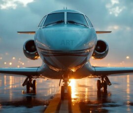 AI-generated small plane art - private jets, business jets, turboprops, vintage propliners. Photorealistic UHD aviation wallpapers by Art by Innovation.