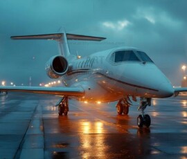AI-generated small plane art - private jets, business jets, turboprops, vintage propliners. Photorealistic UHD aviation wallpapers by Art by Innovation.