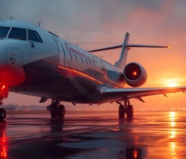 AI-generated small plane art - private jets, business jets, turboprops, vintage propliners. Photorealistic UHD aviation wallpapers by Art by Innovation.