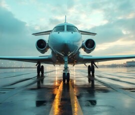 AI-generated small plane art - private jets, business jets, turboprops, vintage propliners. Photorealistic UHD aviation wallpapers by Art by Innovation.