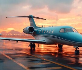 AI-generated small plane art - private jets, business jets, turboprops, vintage propliners. Photorealistic UHD aviation wallpapers by Art by Innovation.