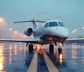 AI-generated small plane art - private jets, business jets, turboprops, vintage propliners. Photorealistic UHD aviation wallpapers by Art by Innovation.