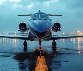 AI-generated small plane art - private jets, business jets, turboprops, vintage propliners. Photorealistic UHD aviation wallpapers by Art by Innovation.