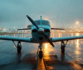 AI-generated small plane art - private jets, business jets, turboprops, vintage propliners. Photorealistic UHD aviation wallpapers by Art by Innovation.