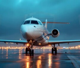 AI-generated small plane art - private jets, business jets, turboprops, vintage propliners. Photorealistic UHD aviation wallpapers by Art by Innovation.