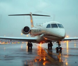AI-generated small plane art - private jets, business jets, turboprops, vintage propliners. Photorealistic UHD aviation wallpapers by Art by Innovation.