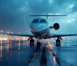 AI-generated small plane art - private jets, business jets, turboprops, vintage propliners. Photorealistic UHD aviation wallpapers by Art by Innovation.