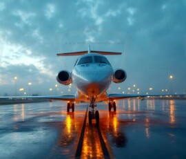 AI-generated small plane art - private jets, business jets, turboprops, vintage propliners. Photorealistic UHD aviation wallpapers by Art by Innovation.