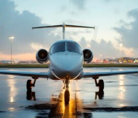 AI-generated small plane art - private jets, business jets, turboprops, vintage propliners. Photorealistic UHD aviation wallpapers by Art by Innovation.