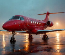 AI-generated small plane art - private jets, business jets, turboprops, vintage propliners. Photorealistic UHD aviation wallpapers by Art by Innovation.