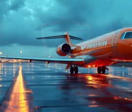 AI-generated small plane art - private jets, business jets, turboprops, vintage propliners. Photorealistic UHD aviation wallpapers by Art by Innovation.