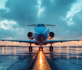 AI-generated small plane art - private jets, business jets, turboprops, vintage propliners. Photorealistic UHD aviation wallpapers by Art by Innovation.