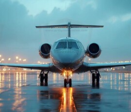AI-generated small plane art - private jets, business jets, turboprops, vintage propliners. Photorealistic UHD aviation wallpapers by Art by Innovation.