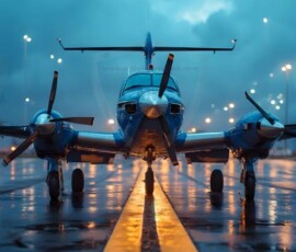 AI-generated small plane art - private jets, business jets, turboprops, vintage propliners. Photorealistic UHD aviation wallpapers by Art by Innovation.