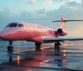 AI-generated small plane art - private jets, business jets, turboprops, vintage propliners. Photorealistic UHD aviation wallpapers by Art by Innovation.