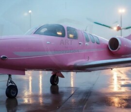 AI-generated small plane art - private jets, business jets, turboprops, vintage propliners. Photorealistic UHD aviation wallpapers by Art by Innovation.