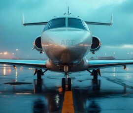 AI-generated small plane art - private jets, business jets, turboprops, vintage propliners. Photorealistic UHD aviation wallpapers by Art by Innovation.