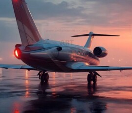 AI-generated small plane art - private jets, business jets, turboprops, vintage propliners. Photorealistic UHD aviation wallpapers by Art by Innovation.