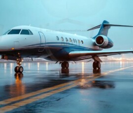 AI-generated small plane art - private jets, business jets, turboprops, vintage propliners. Photorealistic UHD aviation wallpapers by Art by Innovation.