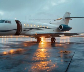 AI-generated small plane art - private jets, business jets, turboprops, vintage propliners. Photorealistic UHD aviation wallpapers by Art by Innovation.