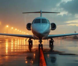 AI-generated small plane art - private jets, business jets, turboprops, vintage propliners. Photorealistic UHD aviation wallpapers by Art by Innovation.