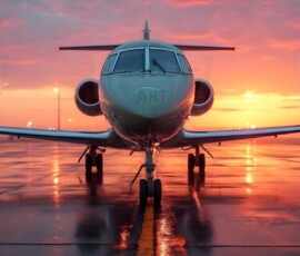 AI-generated small plane art - private jets, business jets, turboprops, vintage propliners. Photorealistic UHD aviation wallpapers by Art by Innovation.
