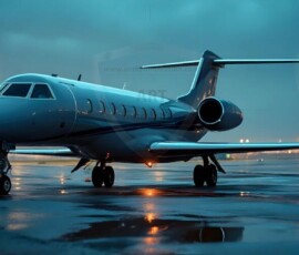 AI-generated small plane art - private jets, business jets, turboprops, vintage propliners. Photorealistic UHD aviation wallpapers by Art by Innovation.