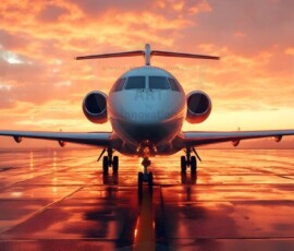 AI-generated small plane art - private jets, business jets, turboprops, vintage propliners. Photorealistic UHD aviation wallpapers by Art by Innovation.