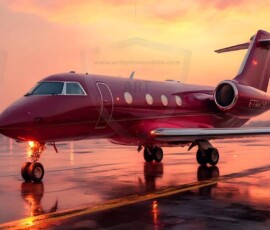 AI-generated small plane art - private jets, business jets, turboprops, vintage propliners. Photorealistic UHD aviation wallpapers by Art by Innovation.
