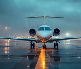 AI-generated small plane art - private jets, business jets, turboprops, vintage propliners. Photorealistic UHD aviation wallpapers by Art by Innovation.