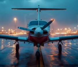 AI-generated small plane art - private jets, business jets, turboprops, vintage propliners. Photorealistic UHD aviation wallpapers by Art by Innovation.