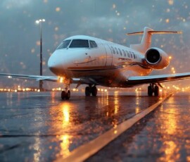 AI-generated small plane art - private jets, business jets, turboprops, vintage propliners. Photorealistic UHD aviation wallpapers by Art by Innovation.