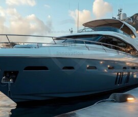 AI-generated yacht art - superyachts, sailing yachts, classic Riva runabouts. Photorealistic UHD marine wallpapers by Art by Innovation.