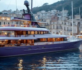 AI-generated yacht art - superyachts, sailing yachts, classic Riva runabouts. Photorealistic UHD marine wallpapers by Art by Innovation.