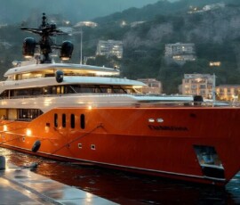 AI-generated yacht art - superyachts, sailing yachts, classic Riva runabouts. Photorealistic UHD marine wallpapers by Art by Innovation.