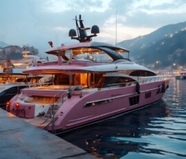 AI-generated yacht art - superyachts, sailing yachts, classic Riva runabouts. Photorealistic UHD marine wallpapers by Art by Innovation.