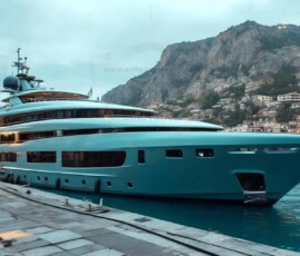 AI-generated yacht art - superyachts, sailing yachts, classic Riva runabouts. Photorealistic UHD marine wallpapers by Art by Innovation.