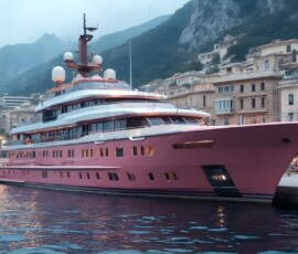 AI-generated yacht art - superyachts, sailing yachts, classic Riva runabouts. Photorealistic UHD marine wallpapers by Art by Innovation.