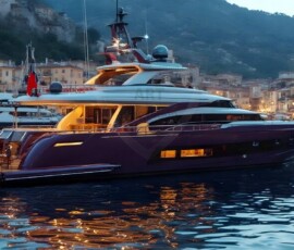 AI-generated yacht art - superyachts, sailing yachts, classic Riva runabouts. Photorealistic UHD marine wallpapers by Art by Innovation.