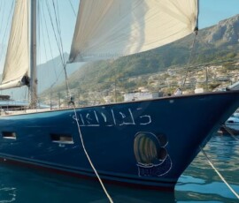 AI-generated yacht art - superyachts, sailing yachts, classic Riva runabouts. Photorealistic UHD marine wallpapers by Art by Innovation.