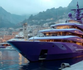 AI-generated yacht art - superyachts, sailing yachts, classic Riva runabouts. Photorealistic UHD marine wallpapers by Art by Innovation.